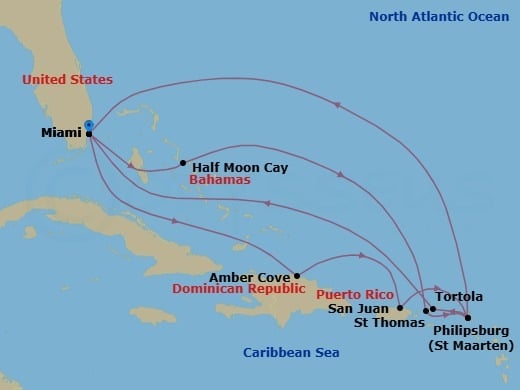 Cruise Map