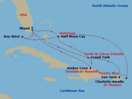 Cruise Map
