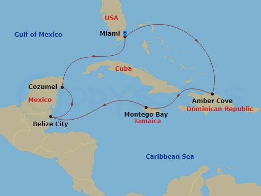 Cruise Map