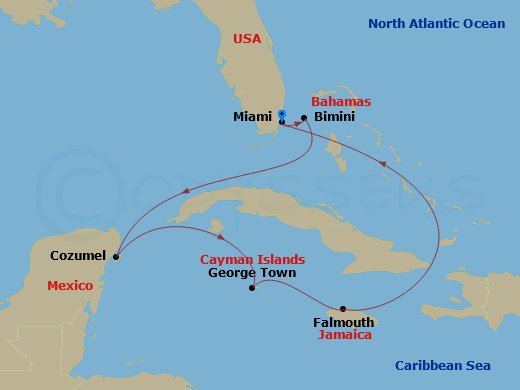 Cruise Map