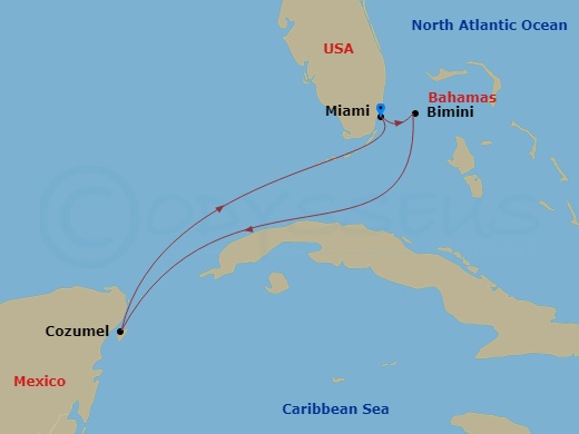 Cruise Map