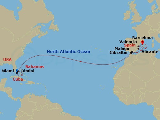 Cruise Map