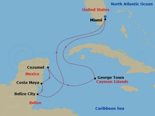 Cruise Map