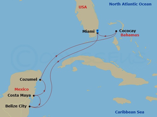 Cruise Map