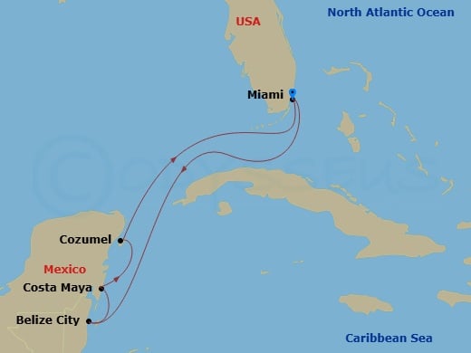 Cruise Map
