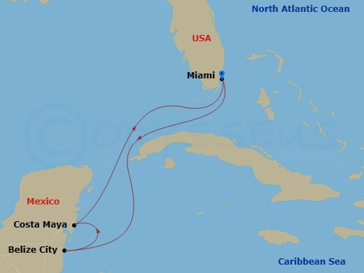 Cruise Map