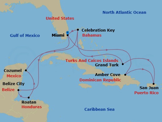 Cruise Map