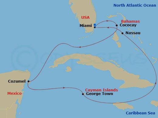 Cruise Map