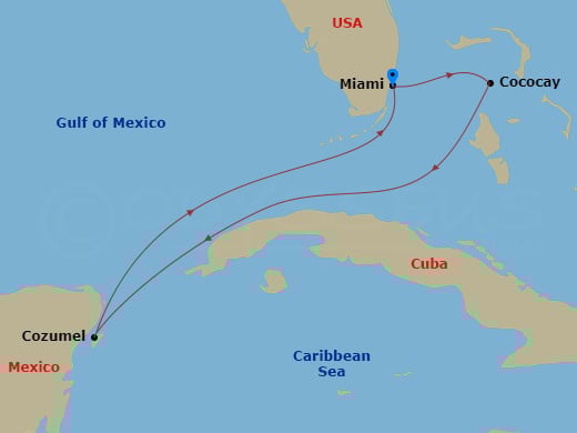 Cruise Map