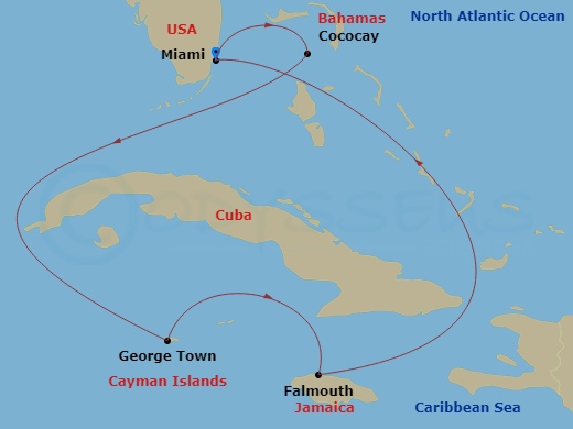 Cruise Map