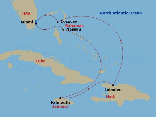 Cruise Map