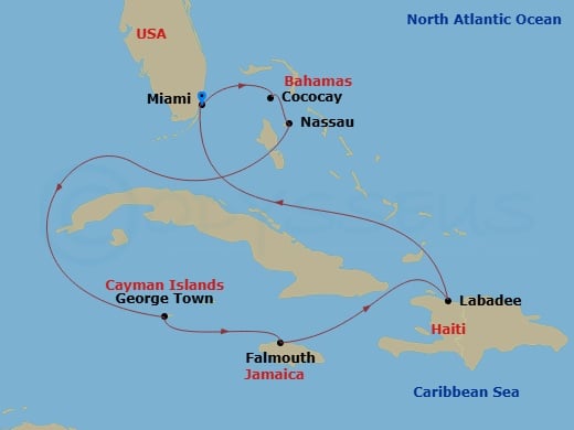 Cruise Map