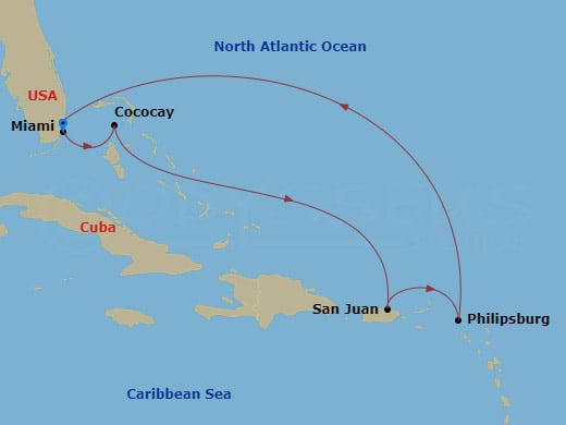 Cruise Map