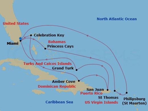 Cruise Map