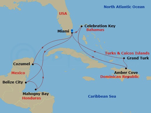 Cruise Map