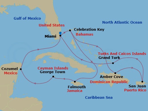 Cruise Map