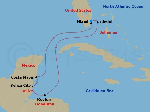 Cruise Map