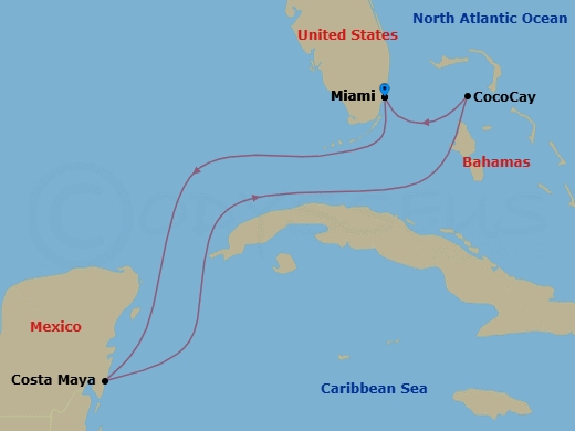 Cruise Map