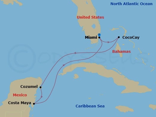 Cruise Map
