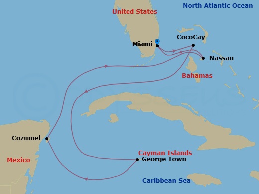 Cruise Map