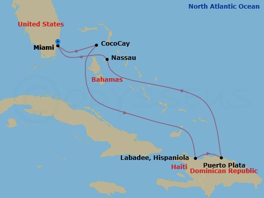 Cruise Map