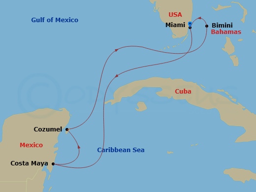 Cruise Map