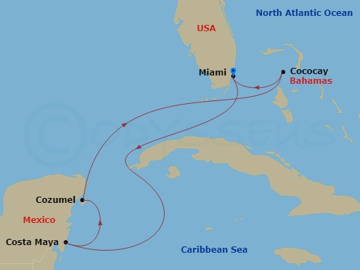 Cruise Map