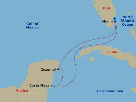 Cruise Map