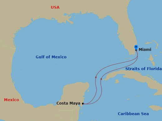 Cruise Map