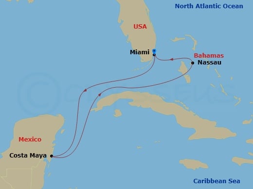 Cruise Map