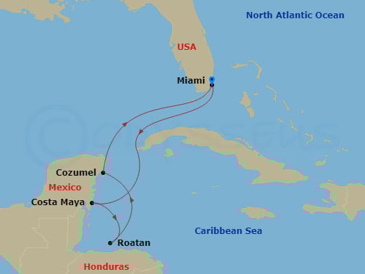 Cruise Map