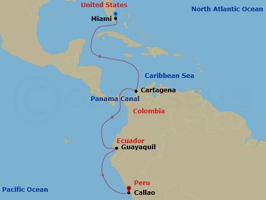 Cruise Map