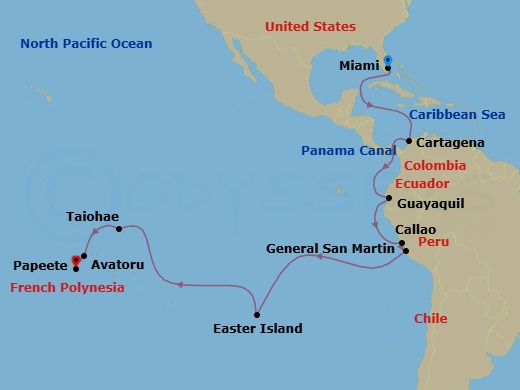 Cruise Map