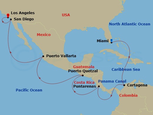Cruise Map