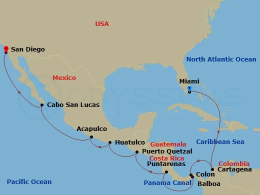 Cruise Map