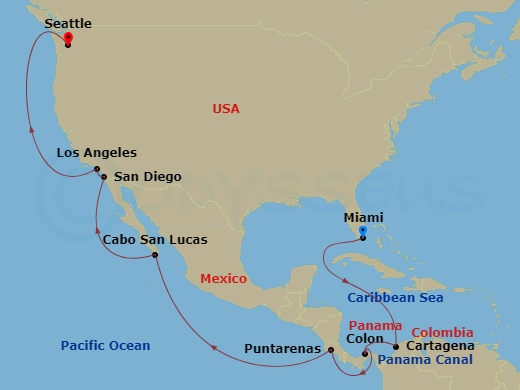 Cruise Map