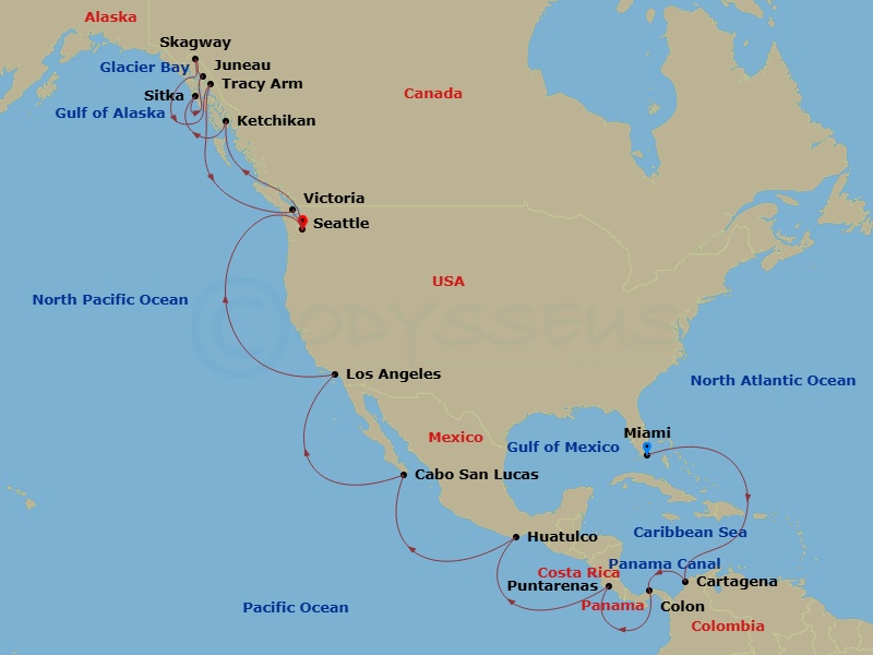 Cruise Map