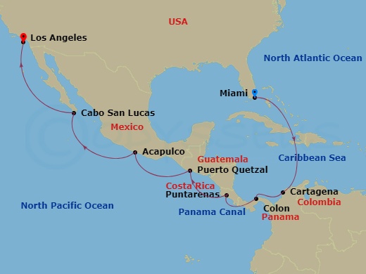 Cruise Map