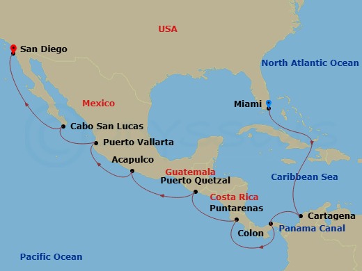 Cruise Map