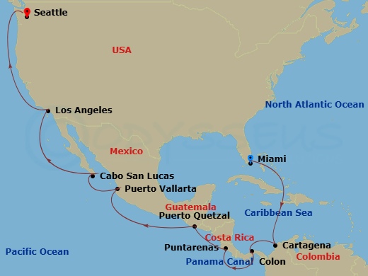 Cruise Map