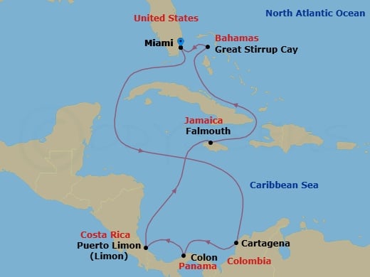 Cruise Map