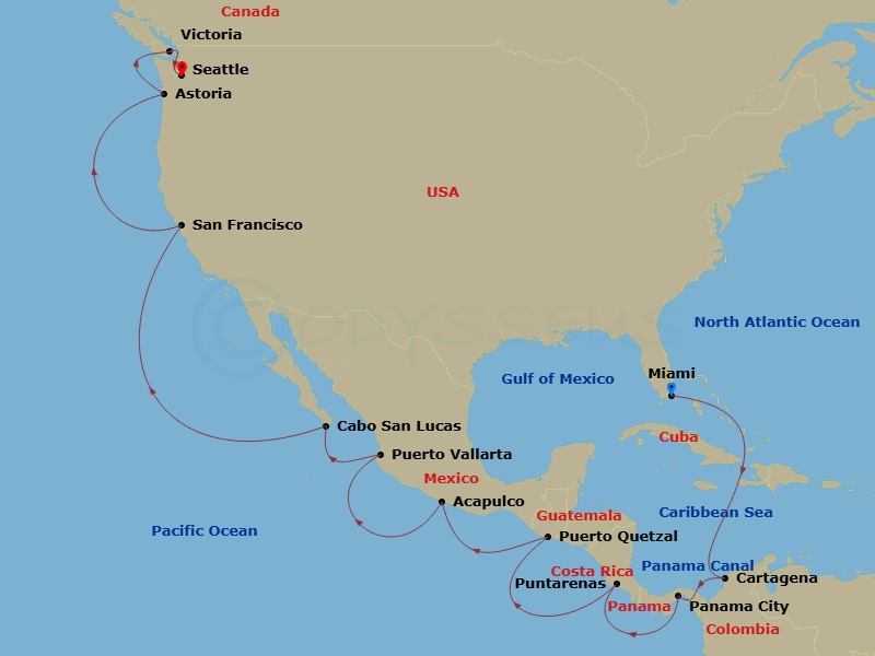Cruise Map