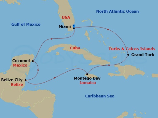 Cruise Map