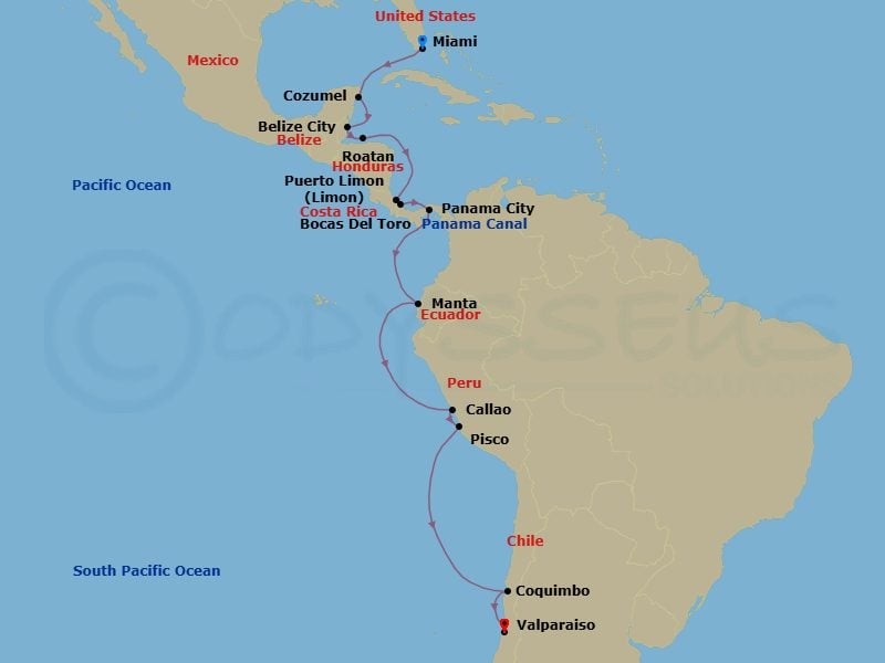 Cruise Map