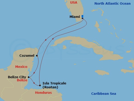 Cruise Map