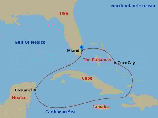 Cruise Map