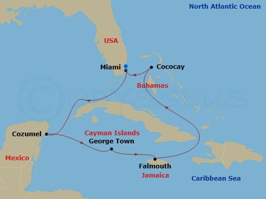Cruise Map