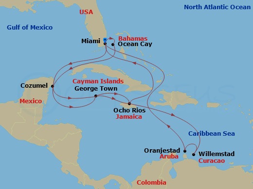 Cruise Map