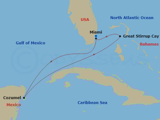 Cruise Map