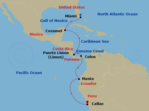 Cruise Map